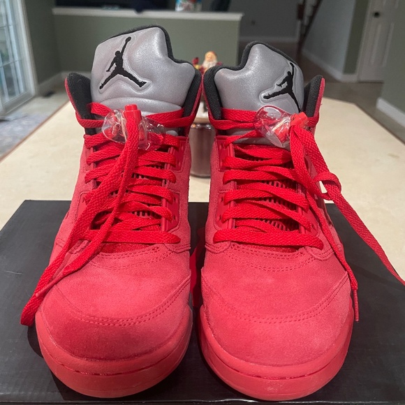 Nike Other - Men’s Air Jordan 5 Retro ‘Red Suede’ -2017